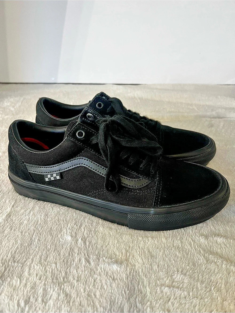 Vans Skate Old Skool Triple Black Sneakers Black Men's US 9